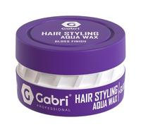 Gabri Gloss Finish Hair Styling Wax 150 ml - Edge Control - Controllo Massimo E Lunga Durata - Cera Per Capelli Per Uomo E Donna