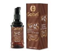 G Gabri ARGAN Beard Oil 75 ml - Olio per barba - Arricchito con olio di collagene nutriente - Utilizza il potere della cura con questo olio premium per la cura della barba