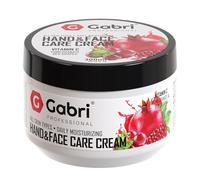 Gabri Professional Pomegranate & Red Grapes Hand & Face Cream 300 ml - Melograno e Uva Rossa - Crema Mani e Viso, Idratazione Quotidiana, Tutti i Tipi di Pelle