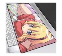 Gabriel DropOut Tappetino Mouse Gaming 700x 300mm XL per Mouse e PC, 3mm Mouse Pad Antiscivolo Fondo in Gomma con Bordi Cuciti,E
