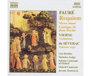 Gabriel Faure Requiem/Andantino/Tantum Ergo/Messe basse/Cantique de Jean Ra (CD)