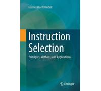 Gabriel Hjort Blindell Instruction Selection (Tascabile)