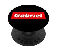 Gabriel Name 90's Streetwear For Gabe Boys Named Gabriel PopSockets PopGrip Adesivo