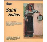 Gabriel Tacchino / Orchestra of Radio Luxemburg / Louis De Froment - TV 37108S GABRIEL TACCHINO Saint-Saens Piano Conc 5 LP