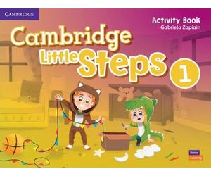 Gabriela Zapiain Cambridge Little Steps Level 1 Activity Book (Tascabile)
