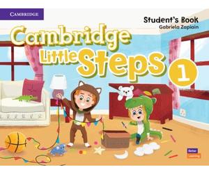 Gabriela Zapiain Cambridge Little Steps Level 1 Student's Book (Tascabile)