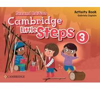 Gabriela Zapiain Cambridge Little Steps Level 3 Activity Book (Tascabile)