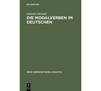 Gabriele Diewald Die Modalverben im Deutschen (Copertina rigida)