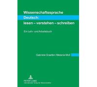 Gabriele Graefe Wissenschaftssprache Deutsch: lesen - verstehen - sc (Tascabile)