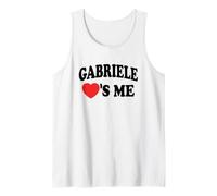 Gabriele Loves Me Retro Name Canotta