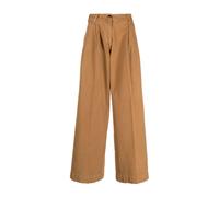 Gabriele Pasini - Pantaloni a gamba larga a vita alta - - Trousers - Donna - Marrone - S