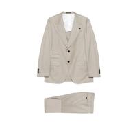 Gabriele Pasini, ,Suits ,Uomo ,Beige ,M Abito a Spina di Pesce