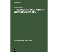 Gabriele Stein The English Dictionary before Cawdrey (Copertina rigida)
