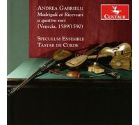 Andrea Gabrieli Gabrieli: Madrigali Et Ricercai À 4 Voci (CD) Album