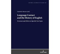 Gabriella Mazzon Language Contact and the History of English (Copertina rigida)