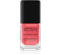 Gabriella Salvete Longlasting Enamel smalto per unghie lunga tenuta con brillantezza intensa colore 92 Sunset Kiss 11 ml