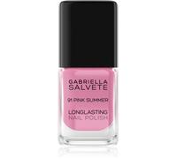 Gabriella Salvete Longlasting Enamel smalto per unghie lunga tenuta con brillantezza intensa colore 91 Pink Summer 11 ml