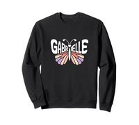 Gabrielle Butterfly - Personalizzato Carino Nome Word Art Felpa