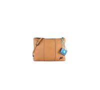 Gabs Beyonce Bull Borsa a Tracolla in Pelle e Camoscio, Nero, 29.5 x 21 x 2 cm, con Tracolla Regolabile e Amovibile
