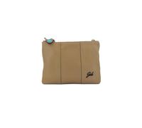 Gabs Beyonce Bull Borsa a Tracolla Piatta Cappuccino S | 100% Pelle, 25 x 17.5 x 0.5 cm, Tracolla Regolabile, Chiusura a Cerniera, Uso a Mano e Tracolla
