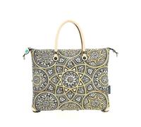 GabsBags Borsa a Mano G3 Plus M Trip – Trasformabile in pelle Mandala