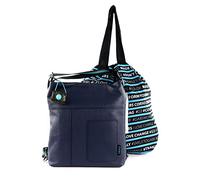 GABS Borsa a Spalla Clarissa M Ruga Black Blu Notte