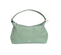 GABS BORSA DONNA CALLIOPE M BULL FOLD SHINY SILVER TEA VERDE
