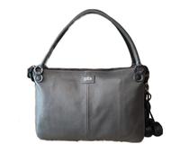 Gabs BORSA G14 EDGY BALLS M GRIGIO LAVA | BORSA IN PELLE TRASFORMABILE
