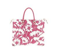 Gabs BORSA G3 PLUS TG.M RECYCLE PATCHWORK PELLE+BULLSHINY SILVER FUXIA OLEANDRO