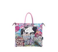 Gabs Borsa in pelle trasformabile in vari modi: la borsa piatta diventa una shopper, un bauletto, una monospalla e, infine, uno zaino! Con chiusura principale a zip e una tracolla a nastro regolabil..