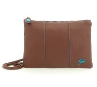 Gabs Borsa Pochette Beyonce M Tracolla in Pelle Logo azzurro CUOIO SCURO