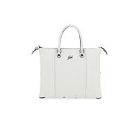 Borsa A Mano Gabs G3 Plus M Black Trasformabile Donna Pelle Bianco
