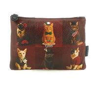 Gabs Borsa tracolla donna Pochette Beyonce M in Pelle Pet Animals Cani rosso