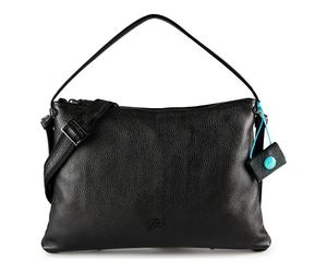 Gabs Filippa Borsa a spalla Vera Pelle 40 cm nero