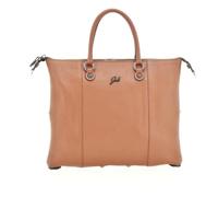 Gabs G3 Plus M Bull Black Camoscio Borsa a Mano in Pelle, Marrone, Trasformabile, con Tracolla e Accessori