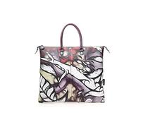 Gabs GS1 Italy G3 PLUS shopping piatta trasformabile in pelle opaca con stampa TRIP Ramo