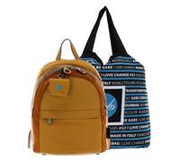 Gabs Pelle zaino Anja Hokusai Black Backpack Giallo senape