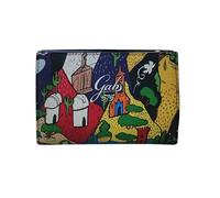 Gabs Portafoglio Gmoney14 Trip Black Stampa Fantasia Pelle Multicolor Taglia Unica