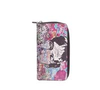Gabs Portafoglio lungo con zip, realizzato in pelle. Presenta diversi taschini per riporre carte di credito, documenti e tessere, scomparto per banconote e taschino per monete chiuso con zip. 19x11x2c