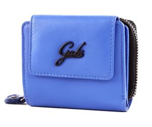 Gabs Portafoglio piccolo in pelle Donna GMONEY64 Calf Black Bluette
