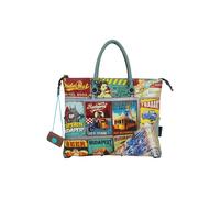 Gabs - Shopper trasformabile G3 PLUS in pelle Tg. M con stampa Trip