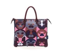 Gabs Trasformabile Zaino Hobo Shopper Tote Bauletto Stampa Arte Viola Donna
