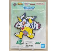 Gabumon DIGIMON ADVENTURE Rubber Coaster Ichibankuji BANDAI Japan E459