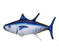 GABY Fish Pillows Atlantischer Blauflossen-Thunfisch Cuscino, Poliestere, Multicolore, Medium