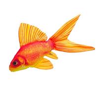 GABY Fish Pillows Cuscino a forma di pesce rosso, multicolore, misura media