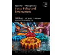 Gaby Ramia Research Handbook on Social Policy and Employment (Copertina rigida)