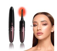 Gacavks Piegaciglia Elettrico Riscaldato Ricaricabile USB, 4 Modalità di Riscaldamento, 24 Ore di Durata, Nero