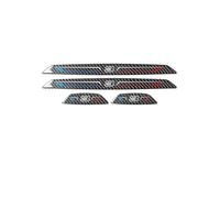 GACBDXA Adesivi AntiGraffio for soglie delle Portiere Auto, compatibili con BMW F30 F35 F34 Serie 3 GT, Accessori in Fibra di Carbonio(for F30 (i))