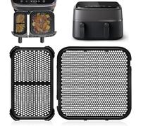 Gachiwar 2 stampi in silicone per Airfryer Philips Airfryer Airfryer Accessori per Philips Steam Airfryer 3000/5000 Series Dual Basket(6L/3L)