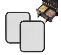 Gachiwar Cosori, paraspruzzi in acciaio inox, accessori per friggitrice ad aria calda, per Cosori Airfryer 8,5 l, Dual Blaze TwinFry, 10 l, protezione per spirale di riscaldamento e ventilatore